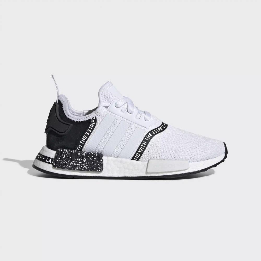 Adidas NMD R1 J Tenis Blancos Para Niña (MX-85975)